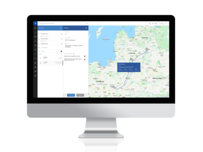 TrustTrack Task and Route Planning module. Planning